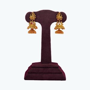 Antique Temple Bloom Jhumkas