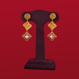 Modern Antique Unique Stud